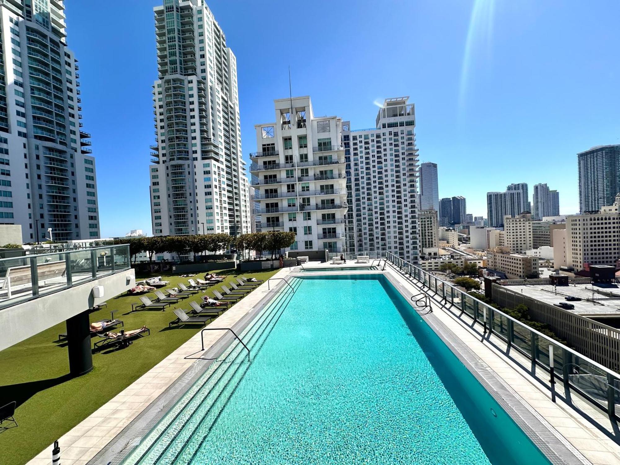 Luxury Loft - Free Parking - Ocean View - Brickell Downtown Lejlighed Miami Eksteriør billede