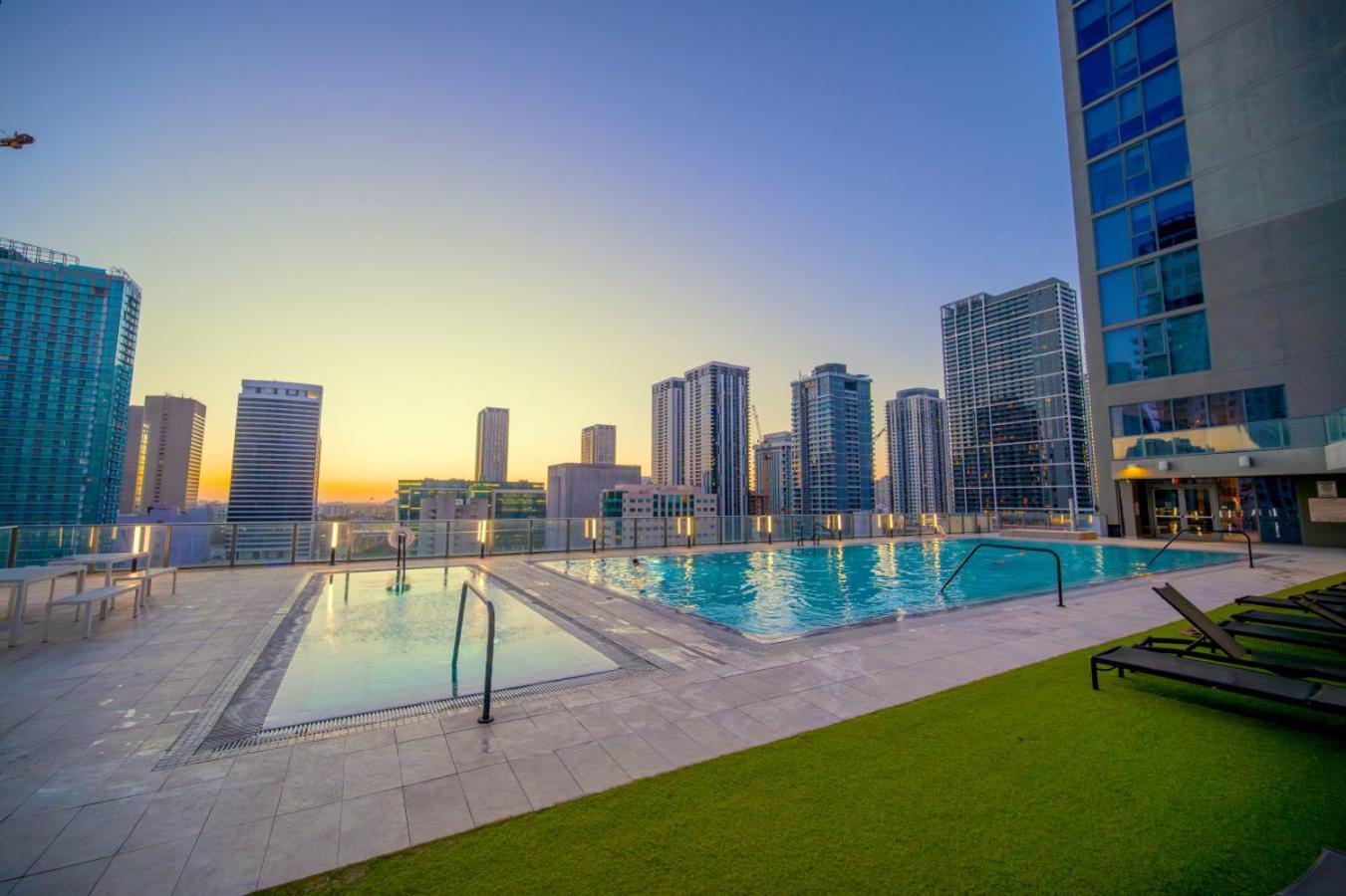 Luxury Loft - Free Parking - Ocean View - Brickell Downtown Lejlighed Miami Eksteriør billede