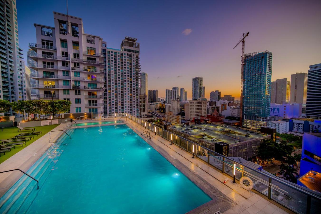 Luxury Loft - Free Parking - Ocean View - Brickell Downtown Lejlighed Miami Eksteriør billede