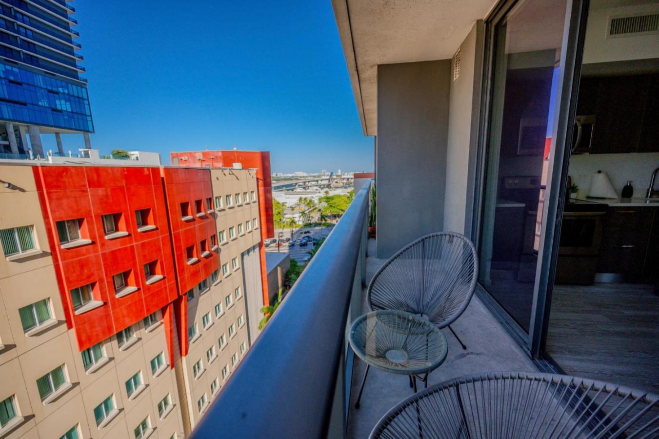 Luxury Loft - Free Parking - Ocean View - Brickell Downtown Lejlighed Miami Værelse billede