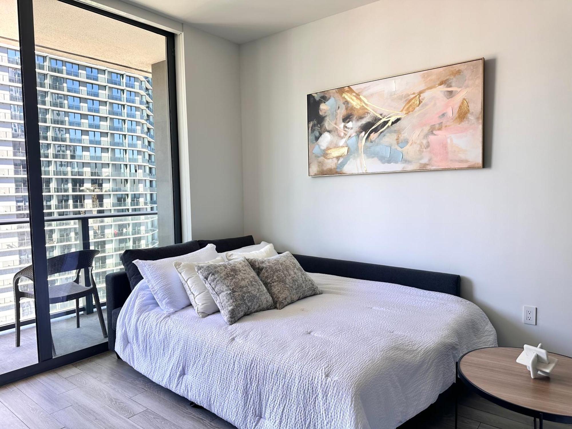 Luxury Loft - Free Parking - Ocean View - Brickell Downtown Lejlighed Miami Værelse billede